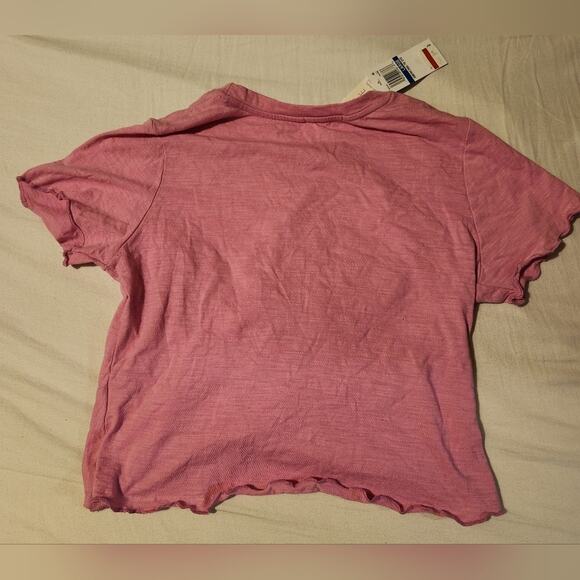 Ultra Flirt front tie tee. Size Large.  Nwt - Picture 2 of 2